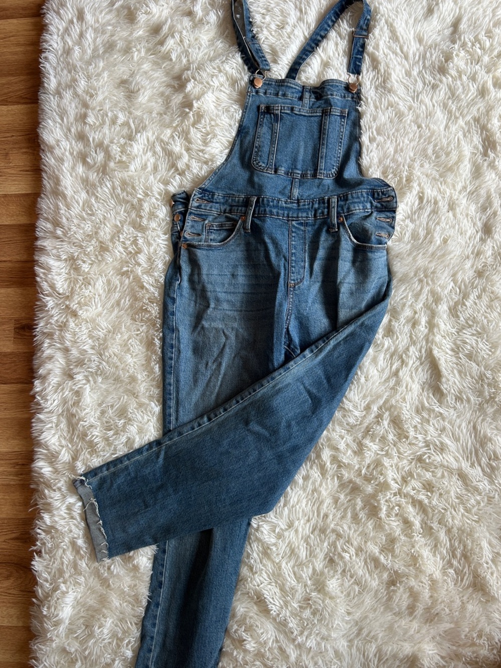 Universal Thread Medium Blue Denim Overalls